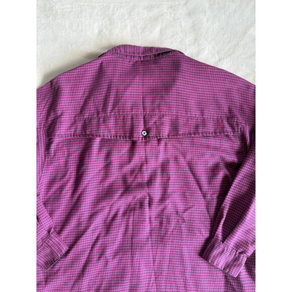 Sportables Vintage Cotton L/S Blouse Size - Picture 6 of 6